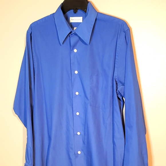 Van Heusen Men's Button-Up Shirt (Size:Large- 34/35) - Picture 1 of 8